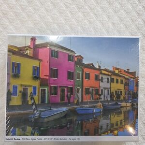 Colorcraft 300 Piece Jigsaw Puzzle Colorful Venice